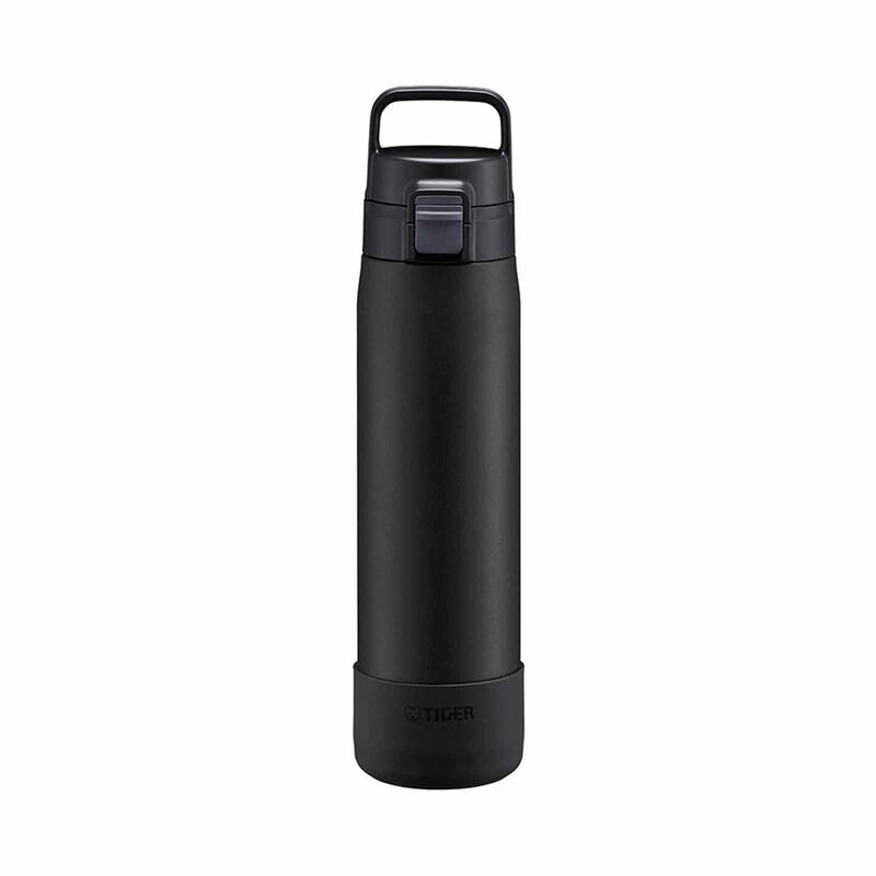 TIGER 0.8lt Push-botton Lid Stainless Steel Bottle (stone Black) MTA-B080 (KK)-image 1