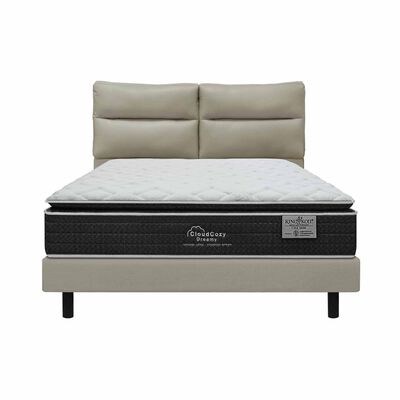 KINGKOIL Cloudcozy Dreamy King Size Mattress W/ss193 Storage Divan And Headboard CLOUDCOZY DREAMY