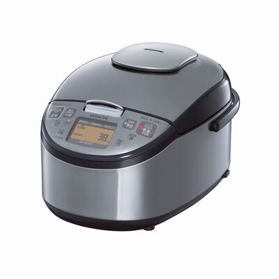 HITACHI Pressure And Steam Ih Rice Cooker (1.8l) - Platinum Silver RZKG18YS