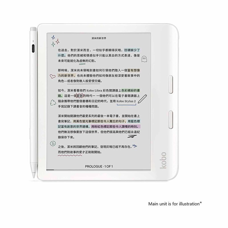RAKUTEN KO Kobo Stylus 2 White N605-AC-WH-S-PN-image 3