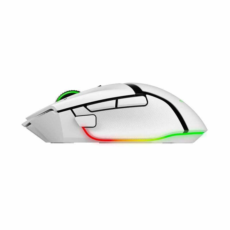 RAZER Basilisk V3 Pro 35k - Ergonomic Wireless Gaming Mouse - White Edition RZ01-05240200-R3A1-image 4