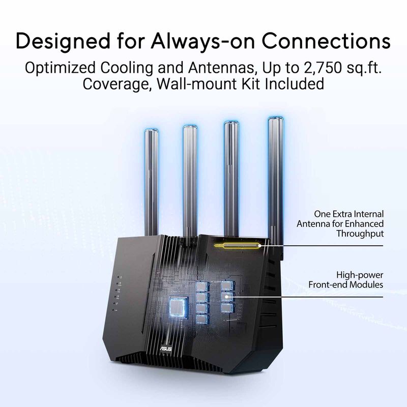 ASUS Tri Band Wifi 7 Router 10g RT-BE92U-image 11