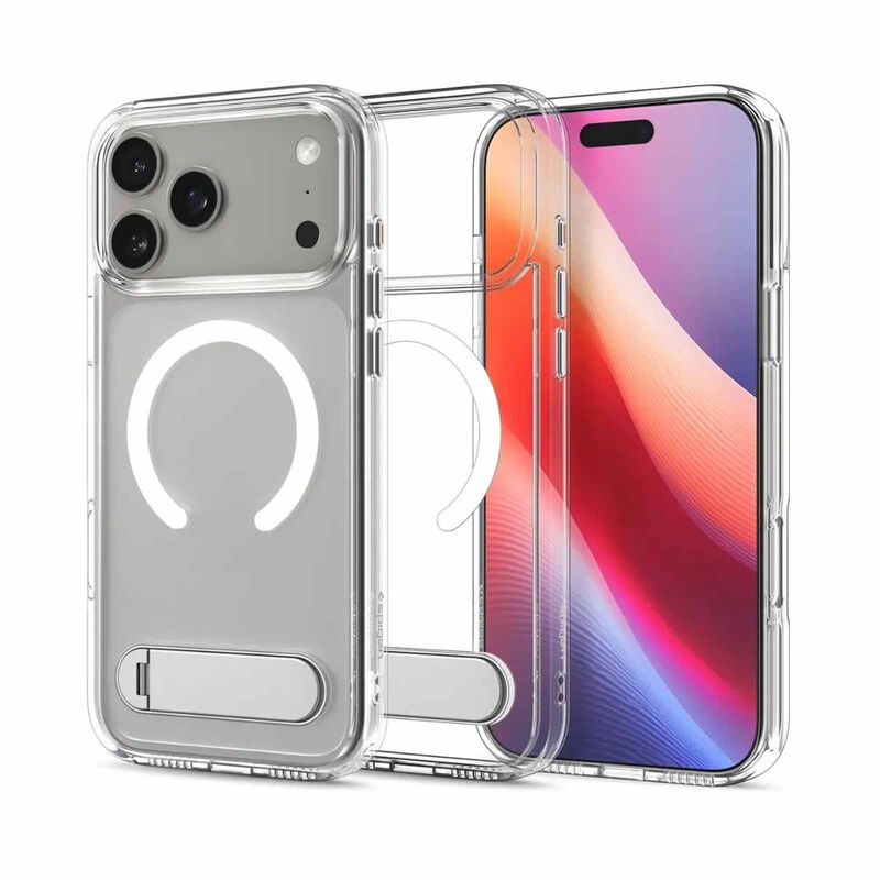 SPIGEN Iphone 17 Pro Max Ultra Hybrid S Magfit Clear White ACS09893-image 1