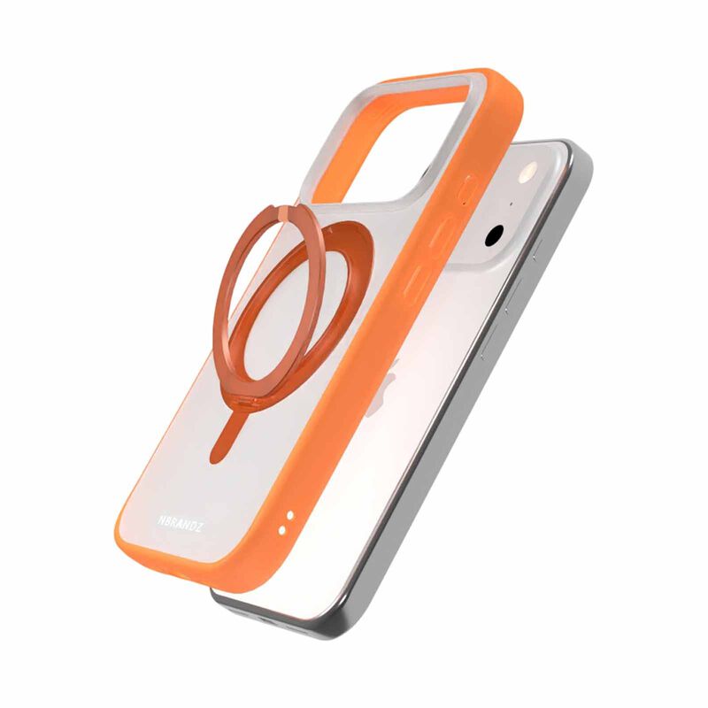 N.BRANDZ Mag360 Touch 360 Rotation Protective Case For Iphone 17 Pro-sunset Gold N-MAG360-IP17P-SG-image 3