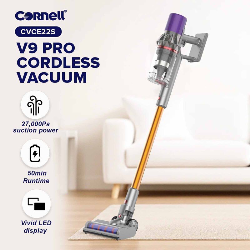 CORNELL V9 Pro Cordless Handstick Vacuum Cleaner CVCE22S-image 8