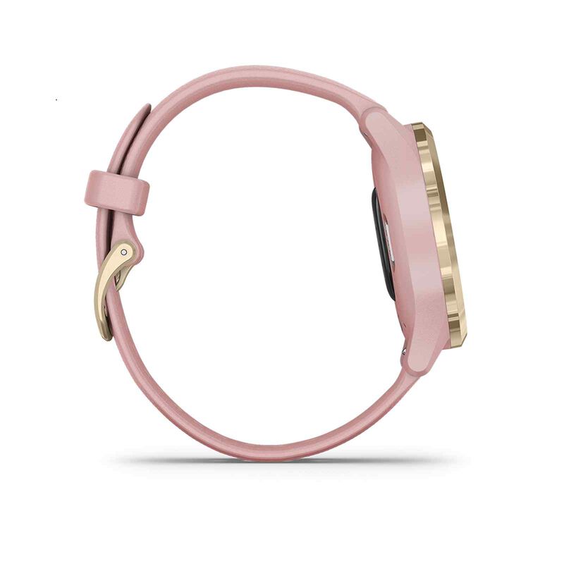 GARMIN Vivomove 3s Dust Rose With Light Gold Hardware 39mm GM-010-02238-81-image 4