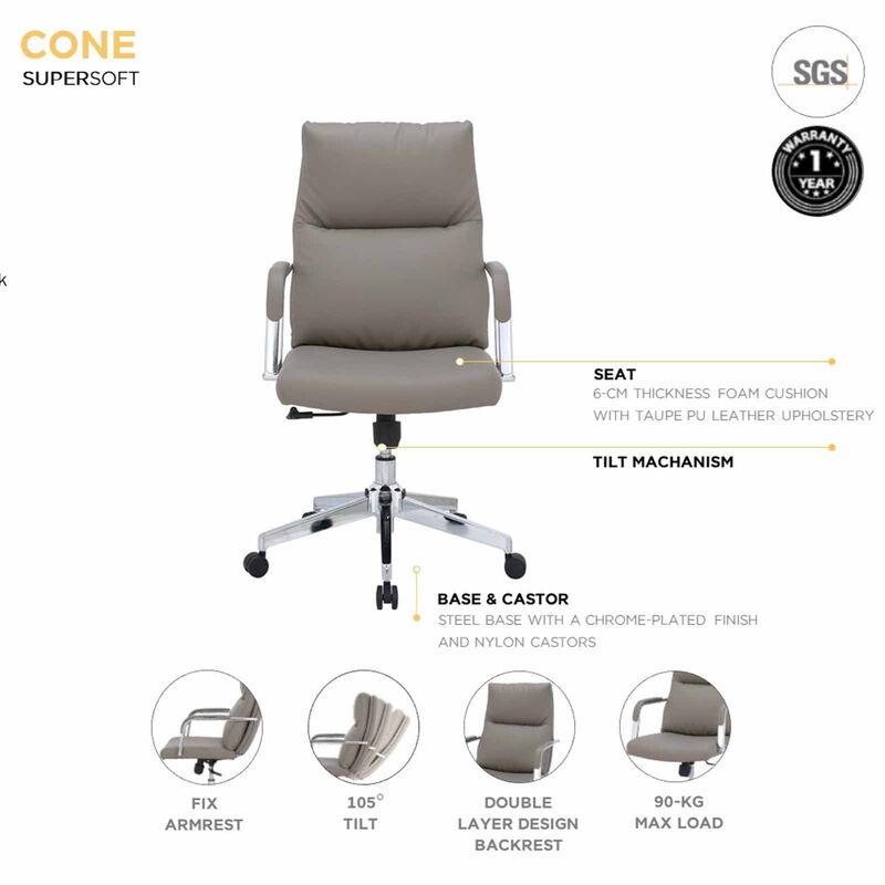 INDEX Office Chair BRUN-image 9