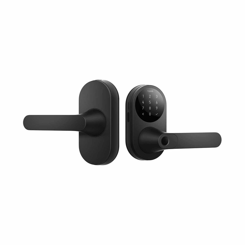 AQARA Smart Lock U300(black) + Installation SMART LOCK U300(BLACK) + INSTALLATION-image 1