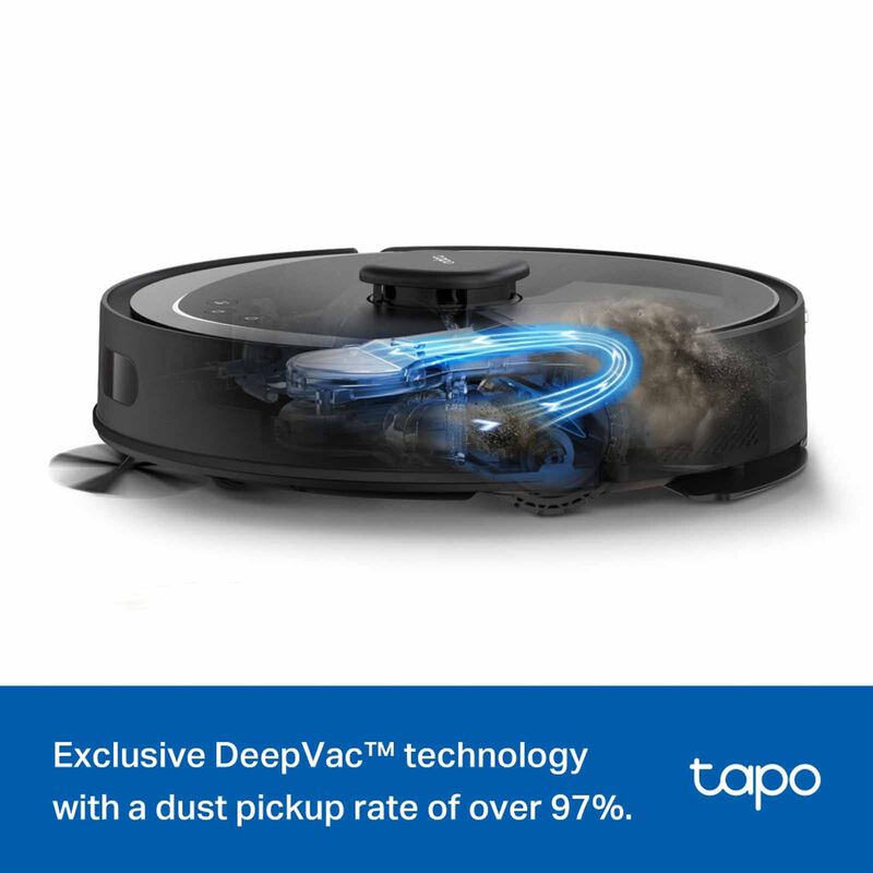 TP LINK Hyper Suction Robot Vacuum & Mop (5300pa) TAPO RV30 MAX-image 5
