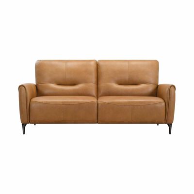 3 Seater (fl) C13 Copper Full Leather Sofa LINNEA