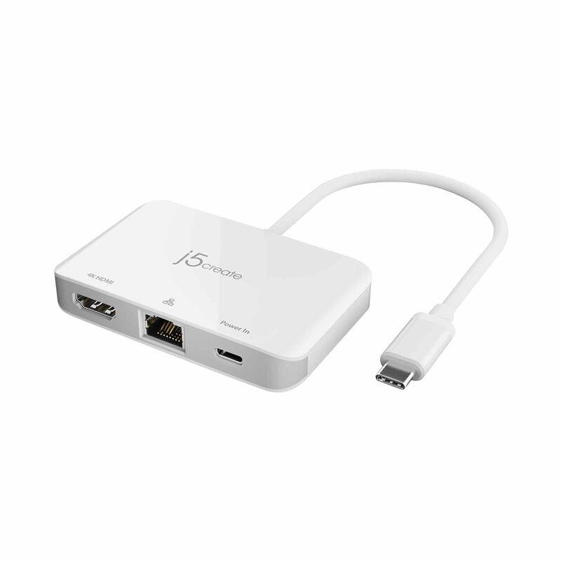 J5CREATE Usb-c To 4k Hdmi Ethernet Adapter JCA351-image 1
