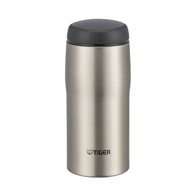 TIGER 0.36lt Stainless Steel Screw Lid Bottle (clear Stainless) MJA-B036 (XC)