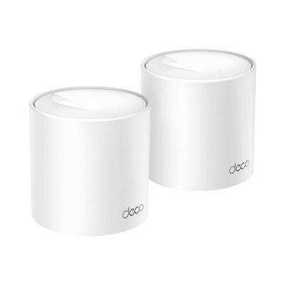 TP LINK Ax1500 Dual-band, Mesh System (2 Pack) TPL-DECO-X10-2PK