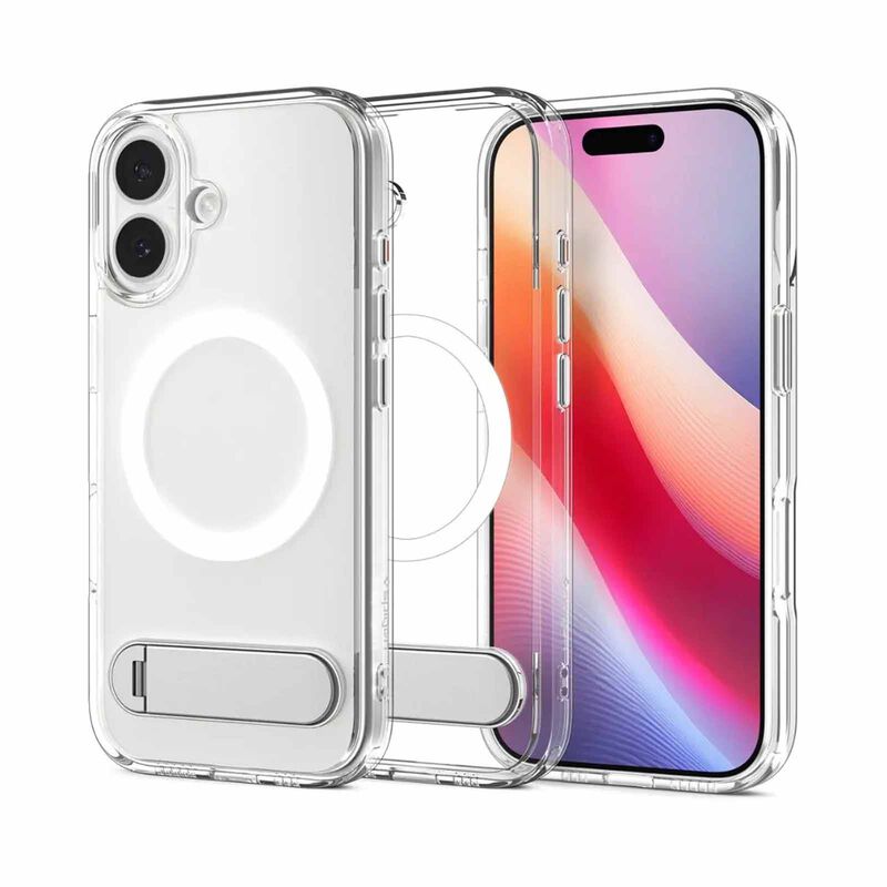 SPIGEN Iphone 17 Ultra Hybrid S Magfit Clear White ACS09981-image 1