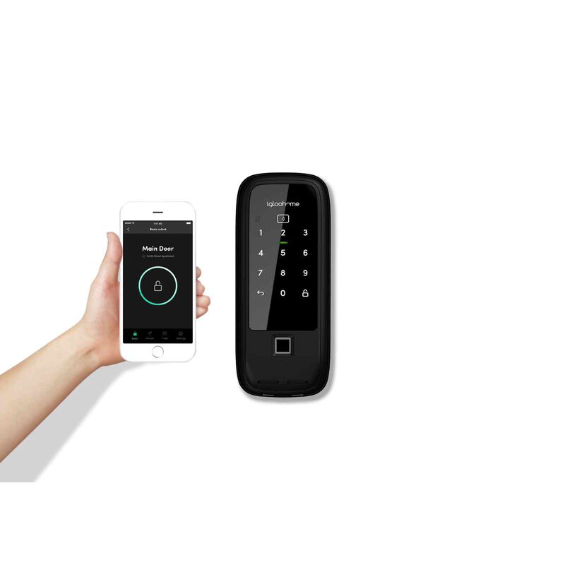 IGLOOHOME Rimlockmetalgate 2fingerprint RM2F-image 7