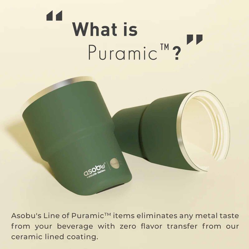 ASOBU Mini Pick-up Mug/cup Basil Green 360ml ABF52GN-image 5