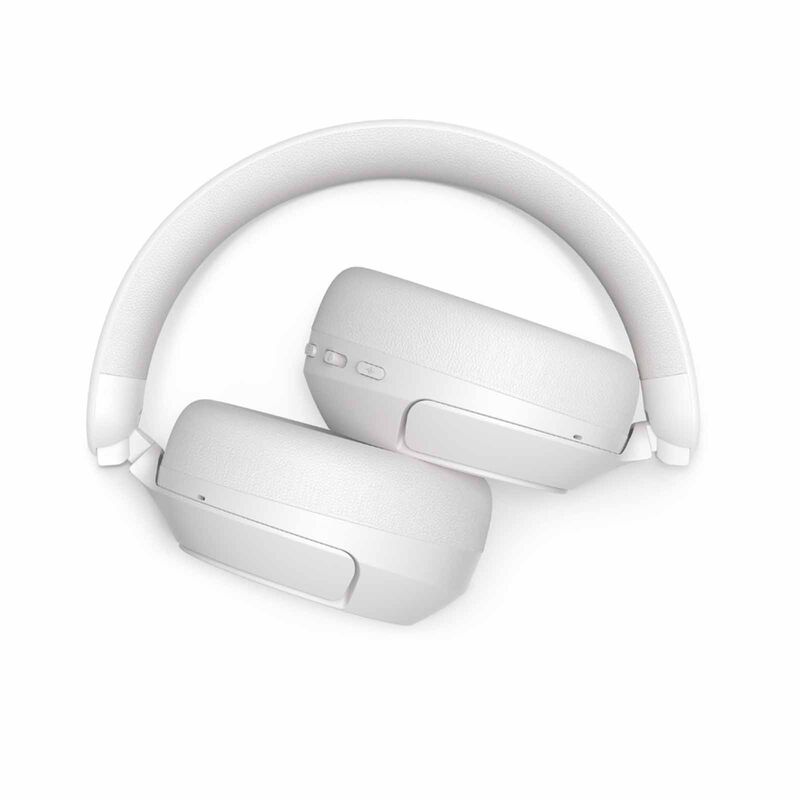 PHILIPS Wireless On-ear, 40mm Driver, Anc, Bt6.0, 70h, Hi-res Audio, Ipx4 Splash TAH6000WT/97-image 5