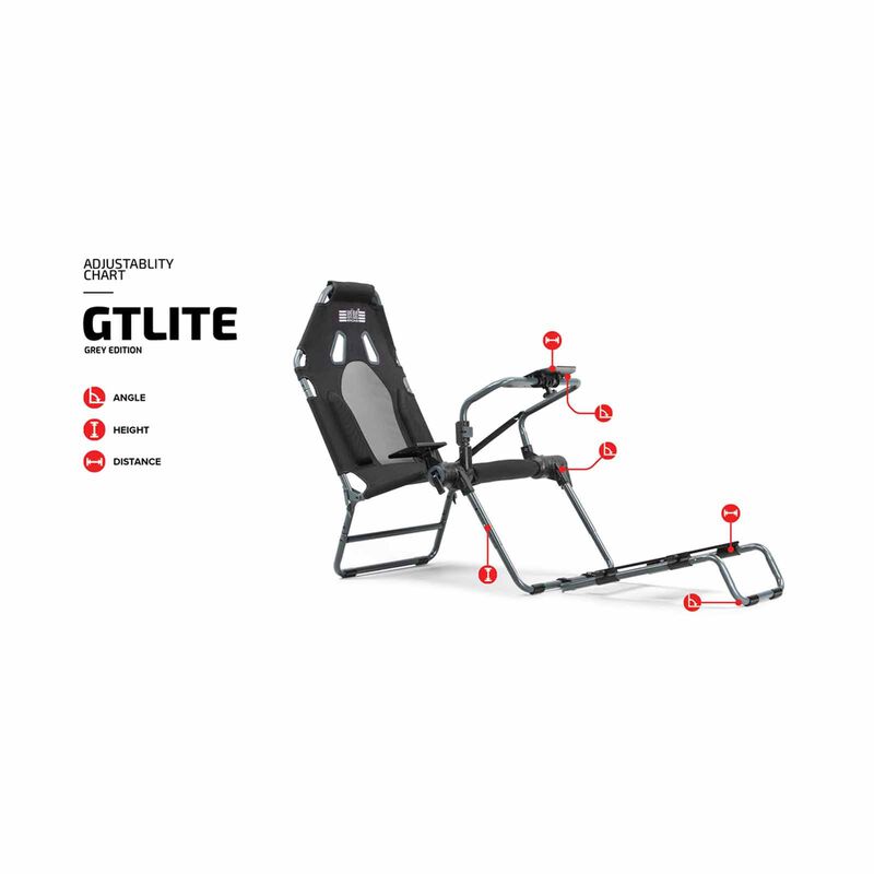 NEXTLVLRAC Nlr Gtlite Racing Cockpit - Grey NLR-S021GR-image 1