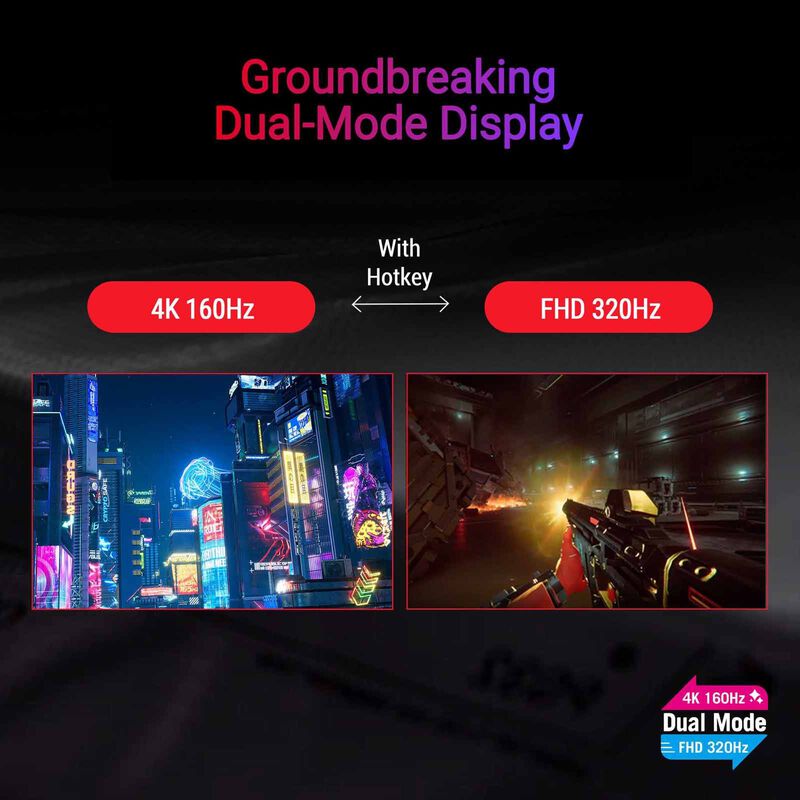 ASUS 31.5in Rog Strix 4k 160hz Gaming Monitor XG32UCG-image 14