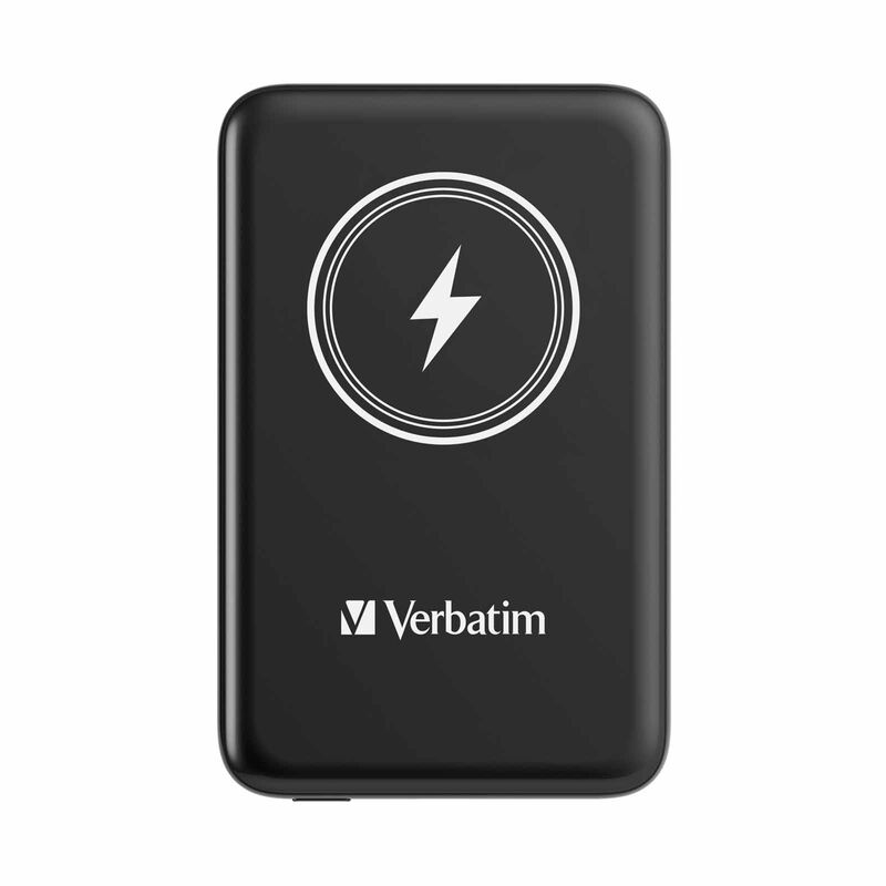 VERBATIM Power Pack Mcp-10bk 10000 Mah Pd 20w Mwc 15w - Black VM32245-image 1