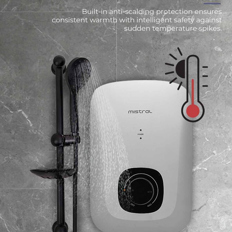 MISTRAL Instant Shower Heater MSH303M-image 2