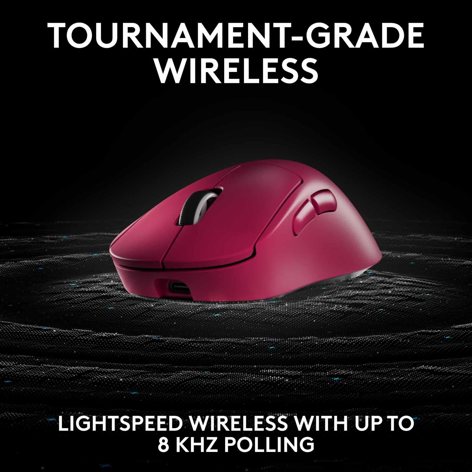 Shop LOGITECH G Pro X Superlight 2 Dex Gaming Mouse (pink) 910