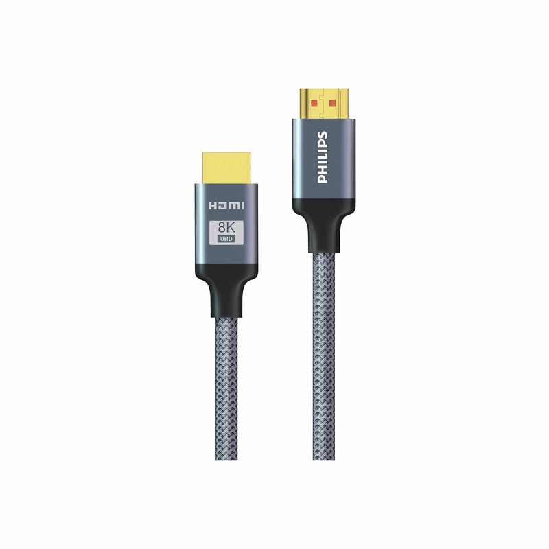 PHILIPS Hdmi 2.1 Cert, 8k 60 Hz, 48 Gbps, Metal Case, 3m SWV9130/10-image 1