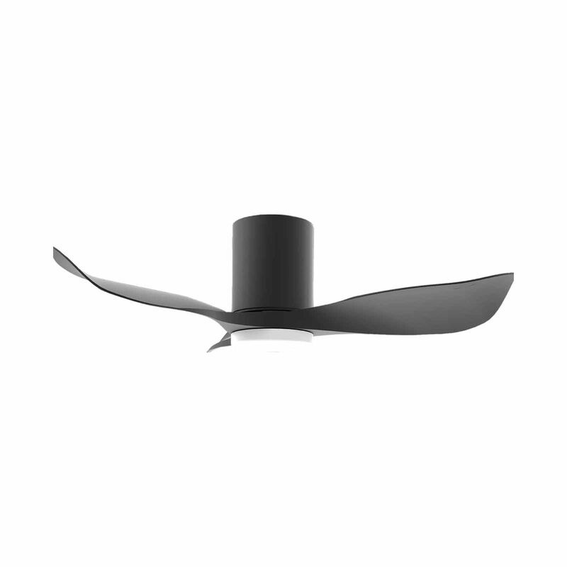 EUROPACE 41 In Dc Motor Ceiling Fan (hugger) With Light - Black ECF41H - BLBL-image 2