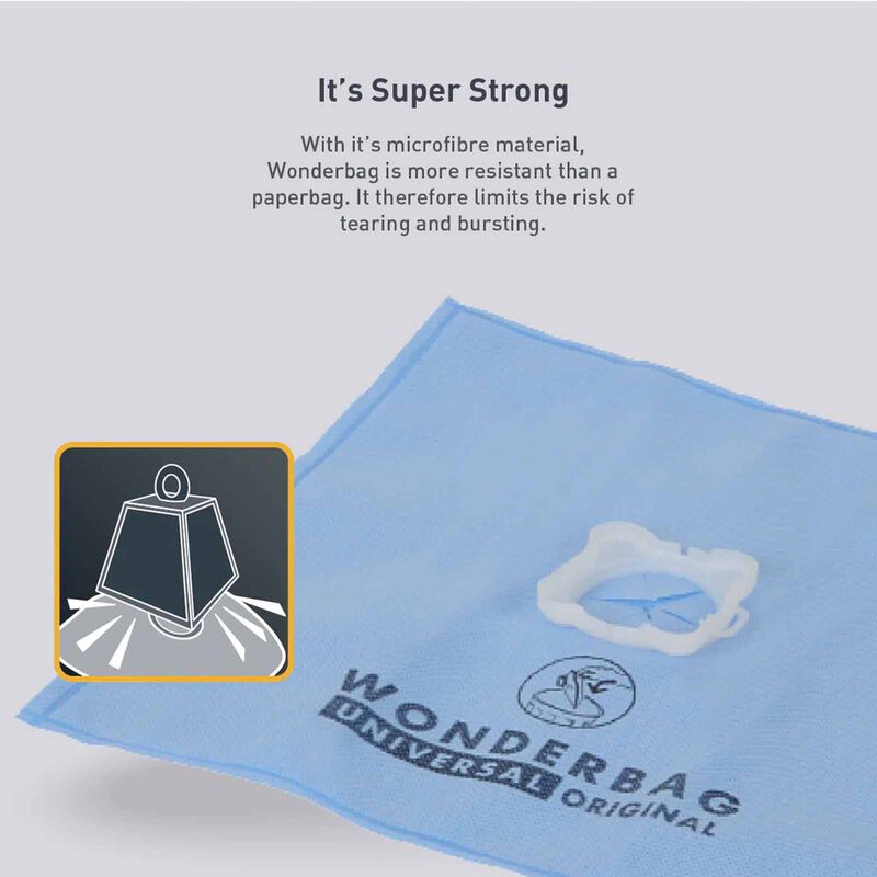 ROWENTA Wonder Bag Classic X 5 For Vacuum Cleaner WB4061-image 5