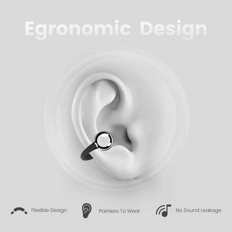 HIFUTURE Flexclip Open Earbuds Black 6972576181954-image 3