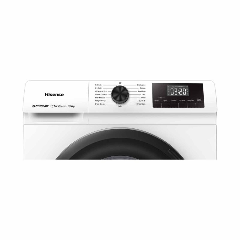 HISENSE Front Load Washer/dryer (9kg/6kg) WD90N1-image 5