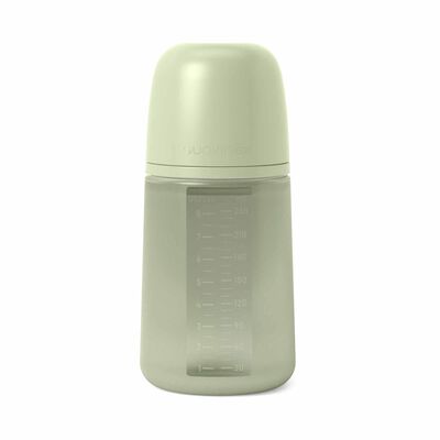 SUAVINEX Bottle - Green (online) 240ML ALL SILICONE