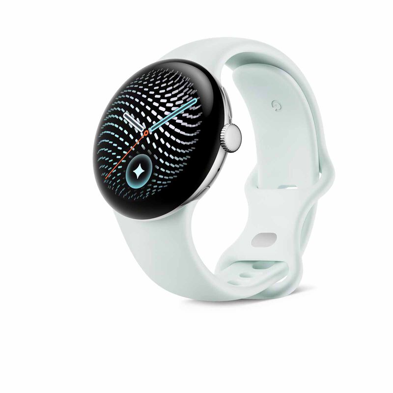 GOOGLE Pixel Watch 5 41mm Wifi Silver, Fog Band GA10898-US-image 2