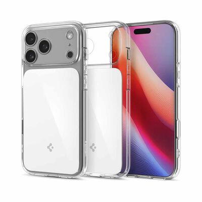 SPIGEN Iphone 17 Pro Ultra Hybrid T Magfit Clear White ACS10344