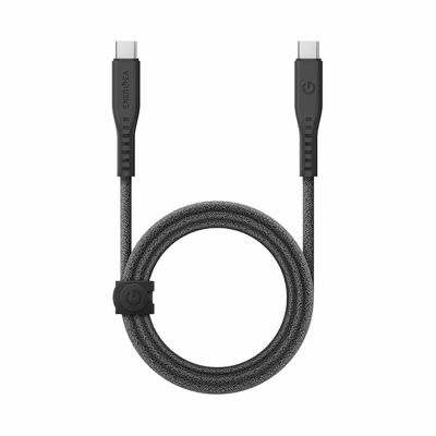 ENERGEA Flow C-c Cable 480mbps, 240w With Mct 1.5m -black CBL-FLCC-BLK150M