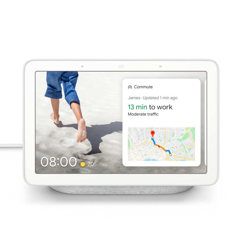 GOOGLE Bundle Pack NEST HUB + CHROMECAST (CHALK)-image 3