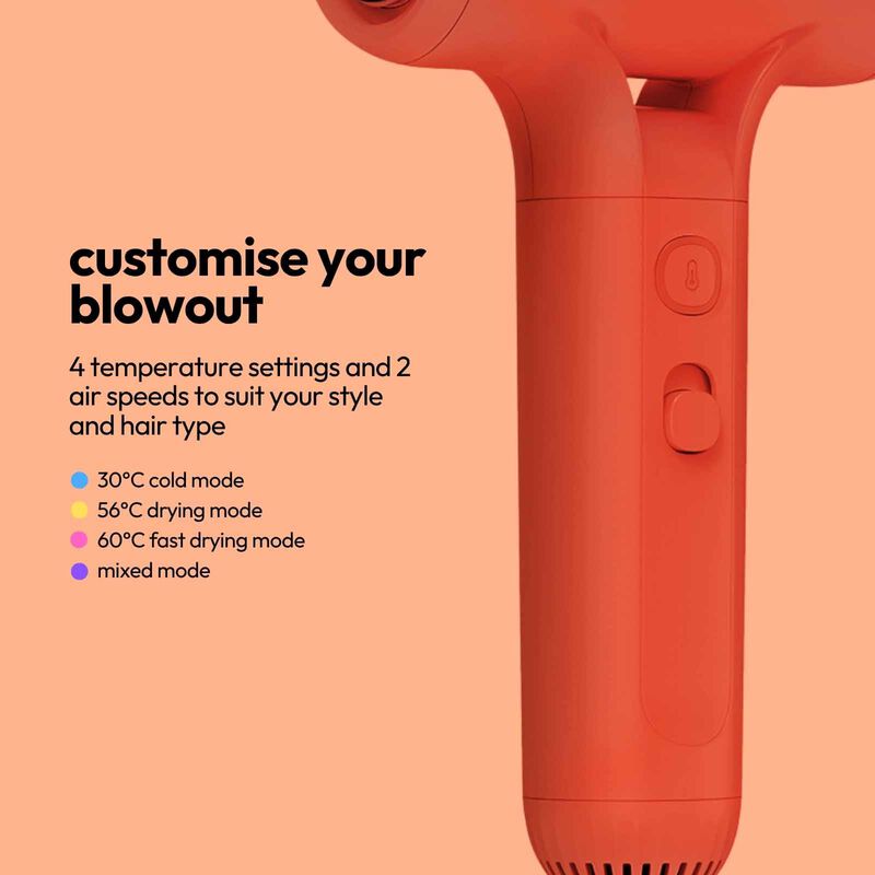 STRYV Colour+2.0 Hair Dryer - Orange SVHDR3OR-01-image 7