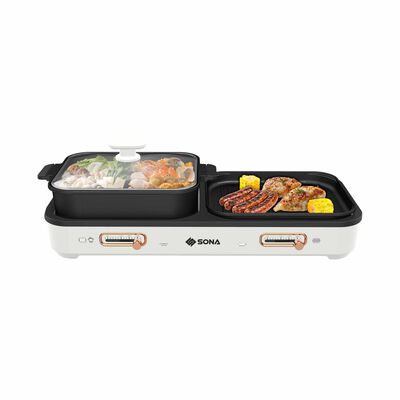 SONA Yuan Yang Steamboat With Bbq Grill (3.0l 2200w) SHG2723