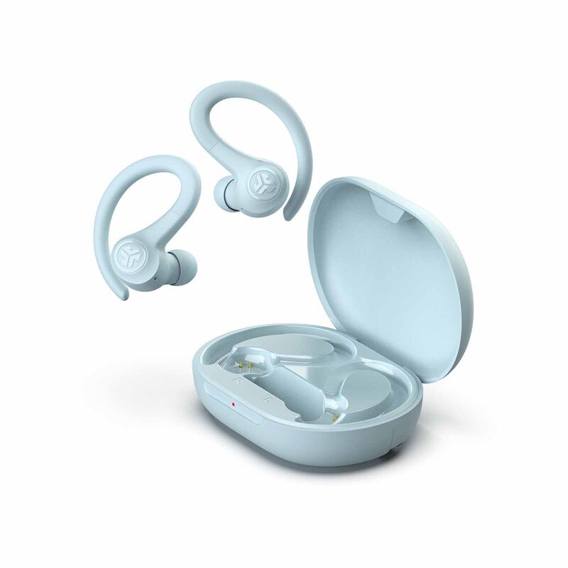 JLAB Go Sport+ True Wireless Earbuds - Light Blue EBGAIRSPRTRBLU124-image 4