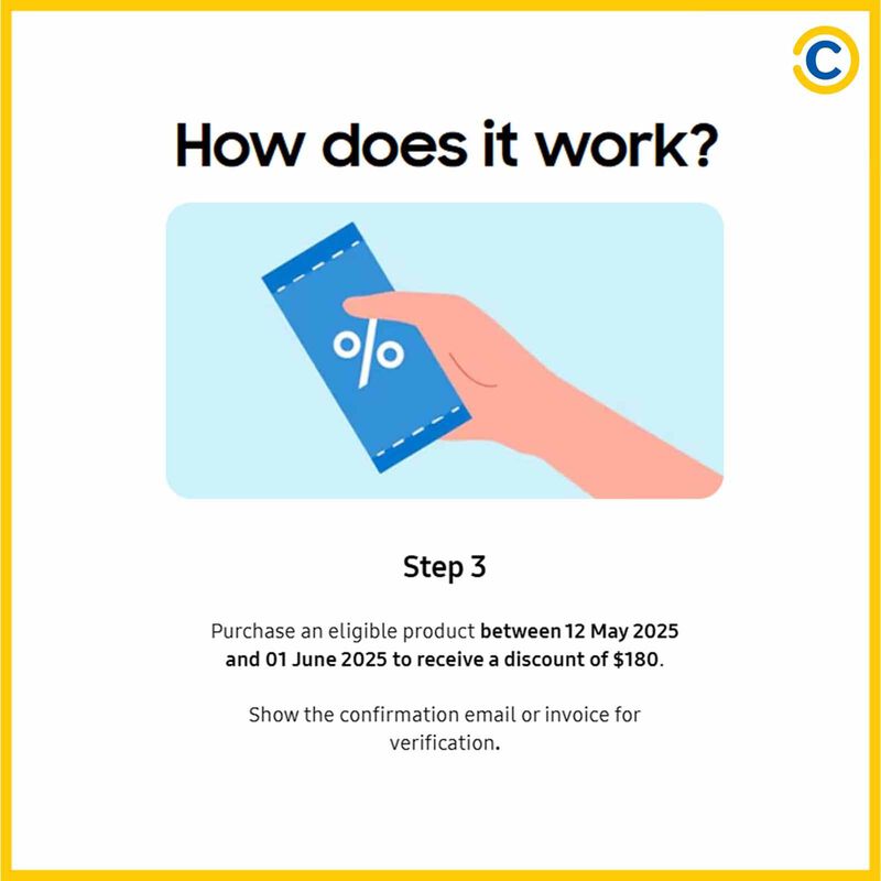 COURTS Samsung $180 Voucher For Applicable Models SSHR2025-180-image 4