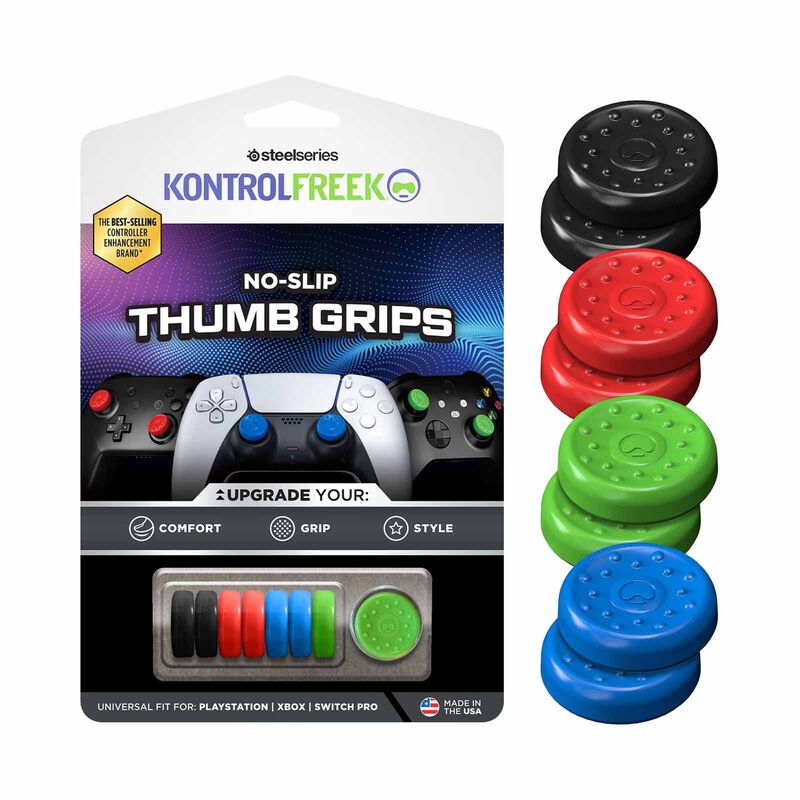 STEELSERIE Kontrolfreek No-slip Thumbgrip 8-pack - Uni 1010-UNI-image 1