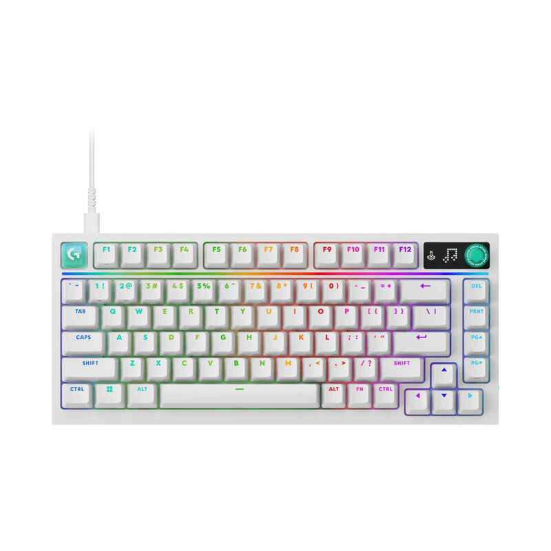 LOGITECH G316 X 75 Mech Keyboard White Tactile 920-014322-image 1