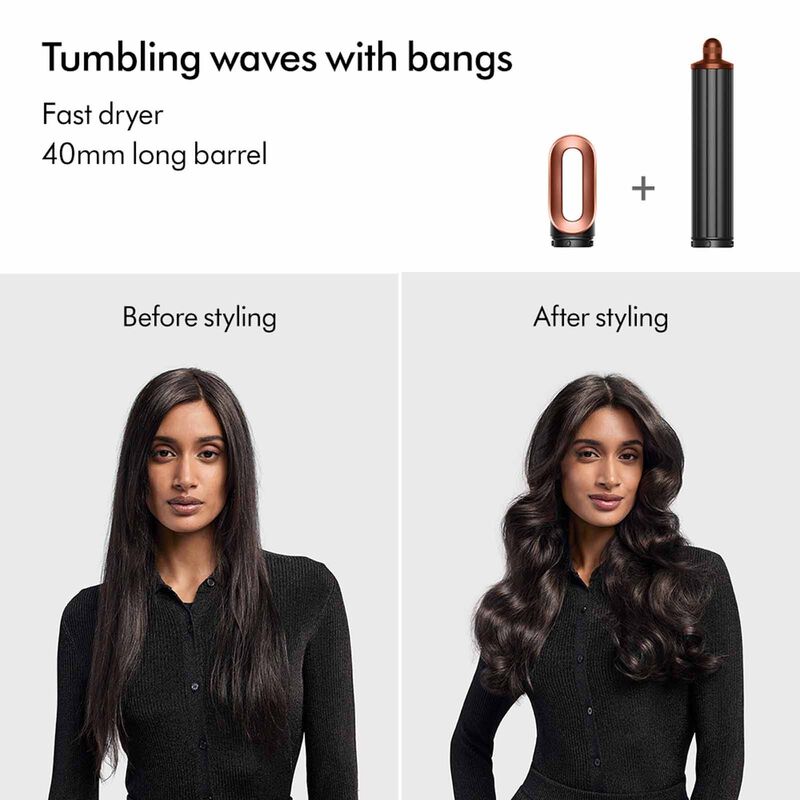 DYSON Hs08 Airwrap I.d Multi-styler And Dryer (176791-01) - Amber Silk HS08 T1/T2 HK/MY/SG AMSI/PKCP (176791-01)-image 5