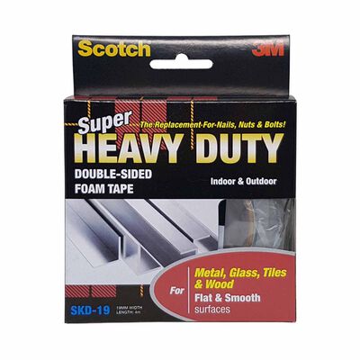 3M SCOTCH Mti-purpose Super Strong Whte 19mmx1.5m SKD19