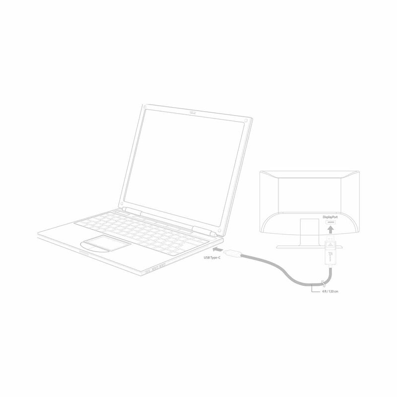 J5CREATE Usb-c To 4k Displayport Cable JCA141-image 5
