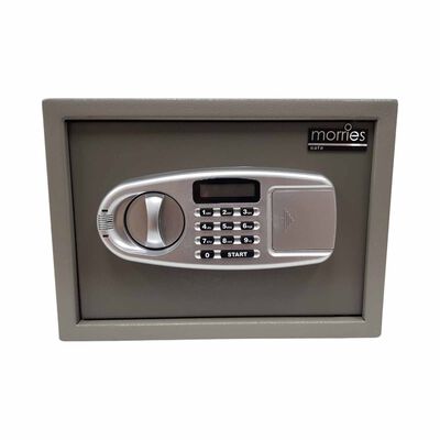 MORRIES Electronic Digital Safe (silver) MS-25DW