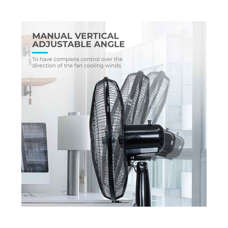 MISTRAL 16 In Stand Fan -black MSF1609-image 6
