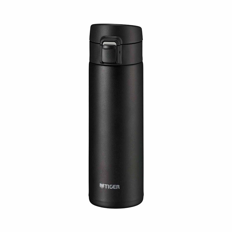 TIGER 0.48lt Push Button Lid Stainless Steel Bottle (stone Black) MKA-K048 (KK)-image 1