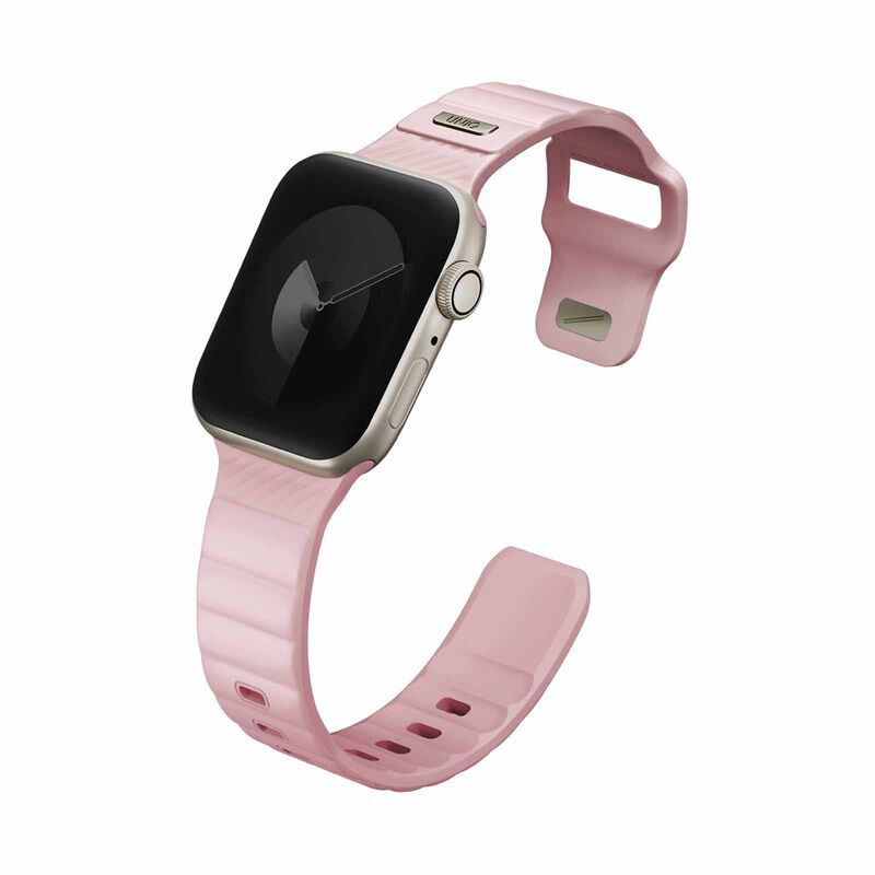 UNIQ Stride Fkm Rubber Apple Watch Strap 41/40/38mm - Pale Pink (pale Pink) UNIQ-41MM-STRIPPNK-image 1