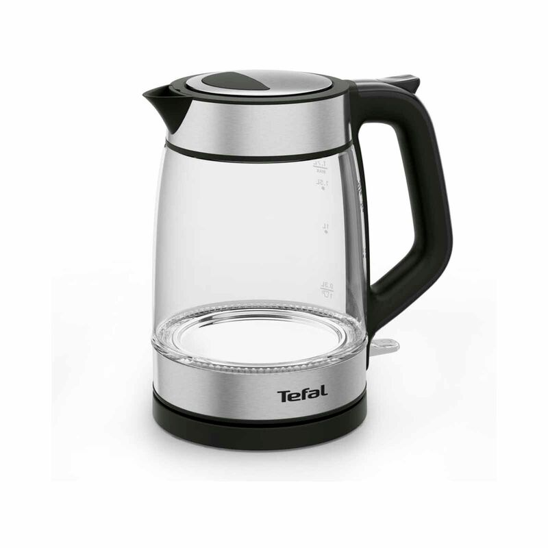 TEFAL Glass Kettle (1.7l) - Black KI6058-image 1